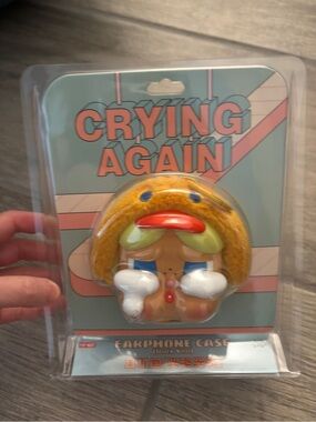 Crying Again Plush Yellow Earphone Case - Brand